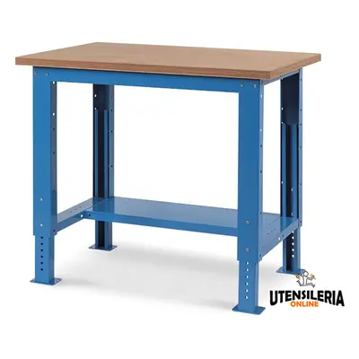 Banco da lavoro Fami regolabile con piano in legno 1024x750x730/1105mm