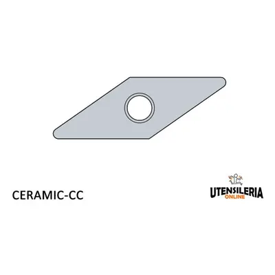 Inserti per tornitura VNGA-CC serie in ceramica (10pz)