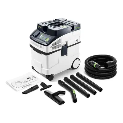 Aspiratore mobile Festool Cleantec CT 25 E-Set solidi/liquidi 1200W, 25lt in Kit