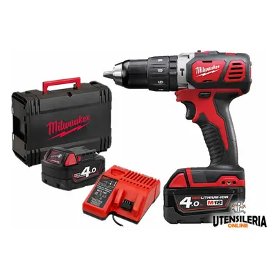 Trapano avvitatore a batteria Milwaukee M18 BPD-402C 18V batteria 4.0Ah