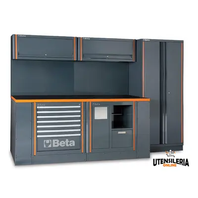 Arredamento modulare per officina C55AB Beta 2850x2000x760mm