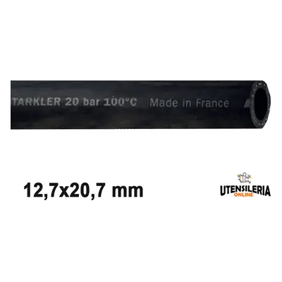 Tubo in gomma STARKLER per acqua calda e prodotti chimici 12,7x20,7mm (40mt)