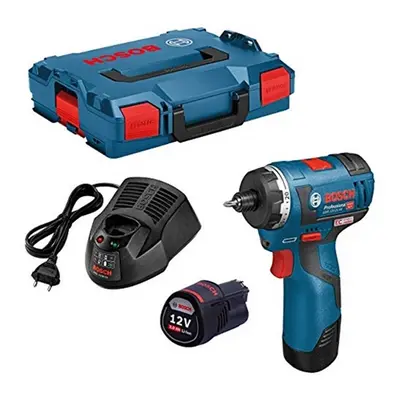 Bosch trapano avvitatore GSR 12V-20 HX Professional con 2 batteria 3.0 Ah