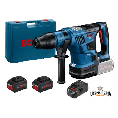 Bosch martello perforatore GBH 18V-36 C BITURBO con 2 batterie 8.0Ah e valigetta