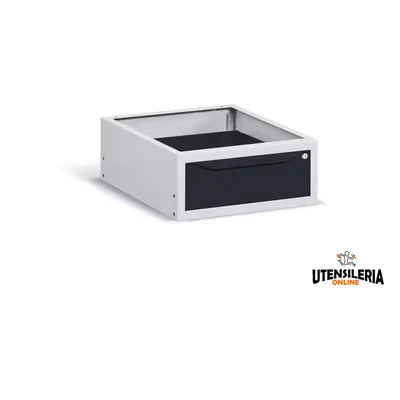 Cassettiera per banco lavoro Fami 500x607x210mm 1 cassetto, portata 25 Kg