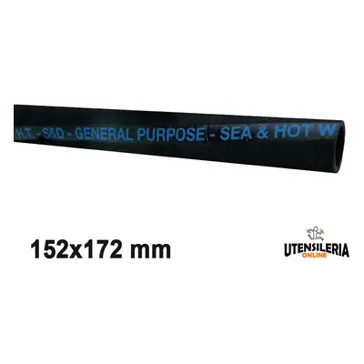 Tubo per mandata e aspirazione acqua SEA WATER/SP10L 152x172mm (20mt)