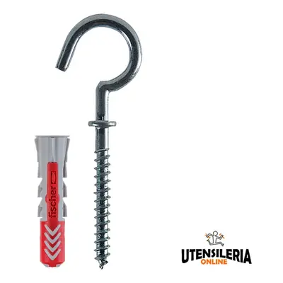 Tasselli Fischer Duopower 6/1 con vite occhiolo aperto (25pz)