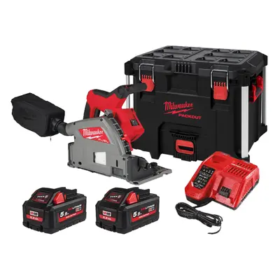 Sega ad immersione Milwaukee M18 Fuel FPS55 per legno lama 165mm in Kit