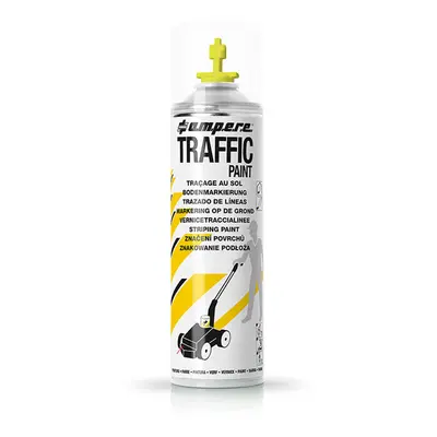 Vernice gialla in bomboletta spray Traffic Paint per tracciatore Perfekt Striper