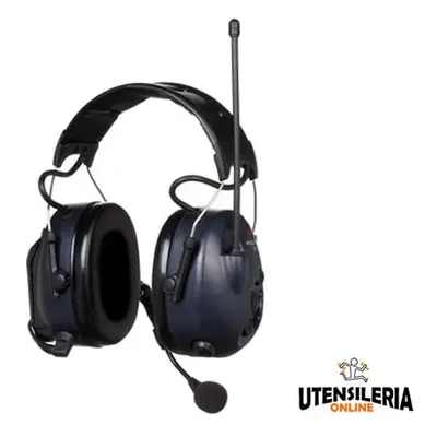 Cuffie antirumore LiteCom Plus WS PMR 446 3M Peltor con microfono ambientale, 32dB Bluetooth