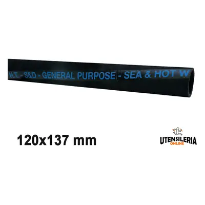 Tubo per mandata e aspirazione acqua SEA WATER/SP10L 120x137mm (20mt)