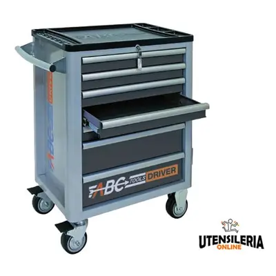 Carrello porta utensili DRIVER grigio con 7 cassetti N 3200/1 ABC Tools