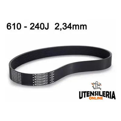 Cinghia Poly-V 240J-610 3 nervature 2,34mm