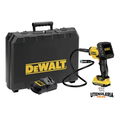 Telecamera per ispezioni DeWalt 10.8V 2Ah schermo 3.5 pollici