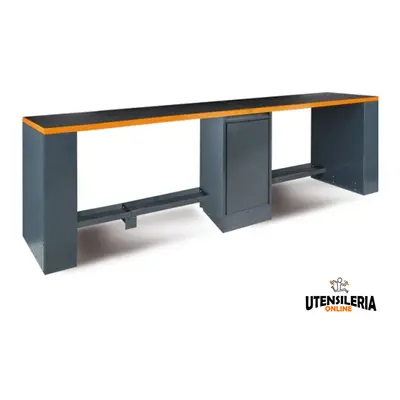 Banco da lavoro per arredo officina C55B-D4 Beta 4100x980x700mm