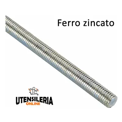 Barre filettate in ferro zincato elettroliticamente LTF1100 1mt