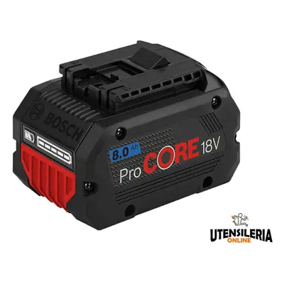 Batteria Performance Bosch ProCORE18V 8.0Ah Li-ion tecnologia Coolpack