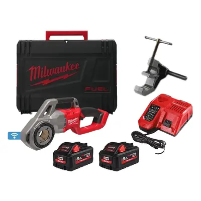 Filettatrice elettrica Milwaukee M18 Fuel FPT114 One-Key a batteria, 1/8" a 1.1/4" in Kit