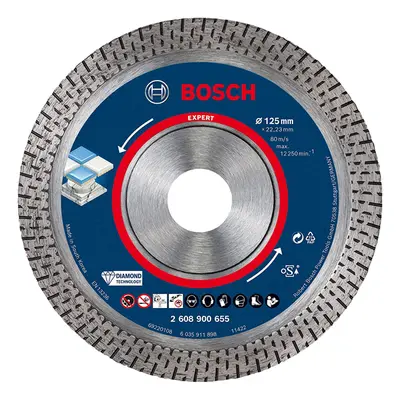 Disco diamantato Bosch Expert HardCeramic 125mm per smerigliatrici