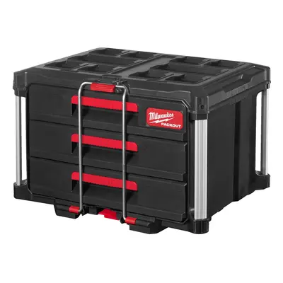 Cassettiera porta utensili Milwaukee PACKOUT 560x410x360mm a 3 cassetti