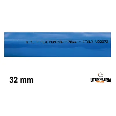 Tubo in PVC per mandata acqua FLATPOMP/B-L -10/+60��C 32mm (100mt)