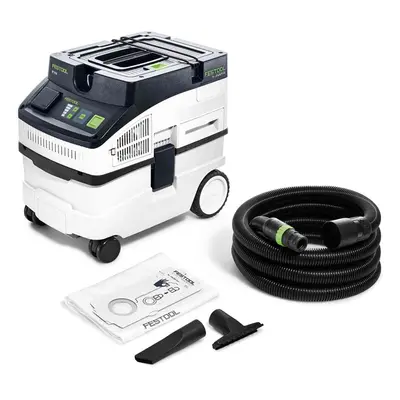 Aspiratore mobile Festool Cleantec CT 15 E solidi/liquidi 1200W, 15lt