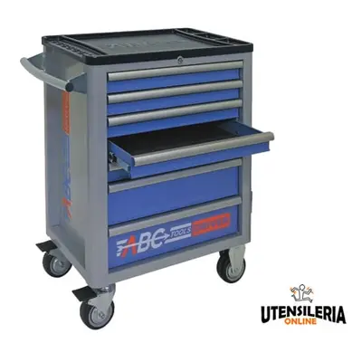 Carrello porta utensili DRIVER blu con 7 cassetti N3200 ABC Tools