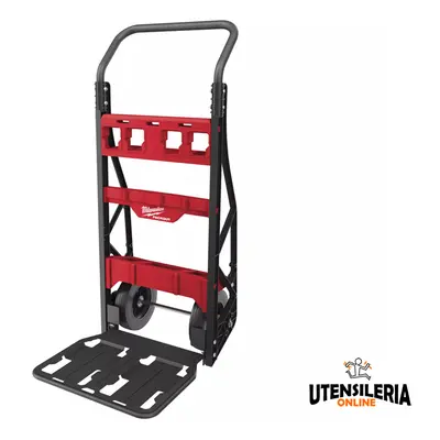 Carrello a due ruote Milwaukee PACKOUT per valigette porta attrezzi