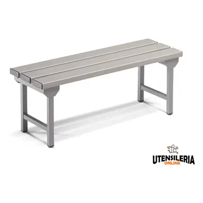 Panca per spogliatoio in metallo Fami 1000x360x385mm seduta in PVC