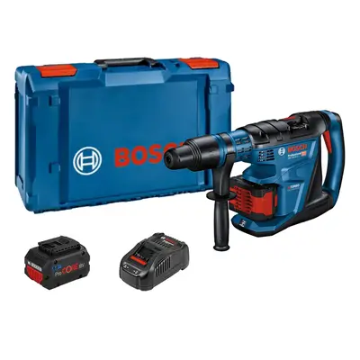 Bosch martello perforatore a batteria GBH 18V-40 C BITURBO con 2 batterie 8.0Ah e valigetta