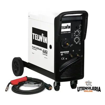 Saldatrice inverter Telwin Maxima 230 Synergic 230V MIG-MAG/TIG/MMA