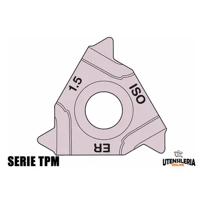 Inserti per lavori di tornitura 16ER-TPM serie threading (10pz)