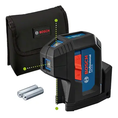 Bosch livella laser a 3 punti GPL 3 G Professional a laser verde