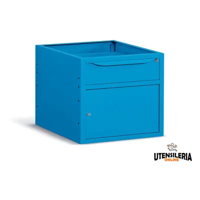 Cassettiera per banco da lavoro Fami 630x607x570mm cassetto e armadietto portata 50 Kg