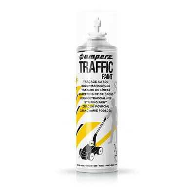 Vernice bianca in bomboletta spray Traffic Paint per tracciatore Perfekt Striper