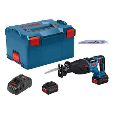 Bosch sega universale GSA 18V-28 Professional BITURBO con 2 batterie 5.5Ah e valigetta