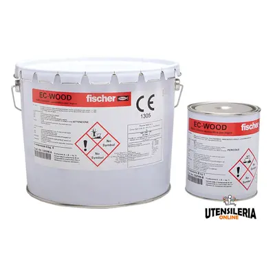 Malta epossidica colabile per legno EC-WOOD (A+B) 4+1Kg Fischer