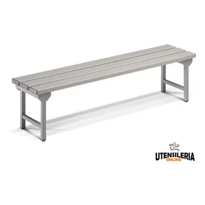 Panca per spogliatoio in metallo Fami 1495x360x385mm seduta in PVC