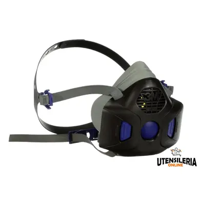 Respiratore a semimaschera 3M Secure Click HF-802 Taglia M con diaframma fonico