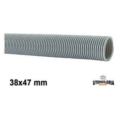 Tubo in eva ASPIRAPOLVERE per aspirazione aria, polvere e fumi 38x47mm (30mt)