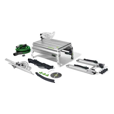 Banco sega Festool Precisio CS 50 EBG 1200W con gambe pieghevoli, lama 190mm