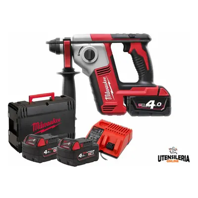 Tassellatore compatto SDS Milwaukee M18 BH-402C in Kit con 2 batterie