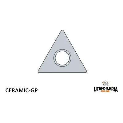 Inserti per tornitura TNGA-GP serie in ceramica (10pz)