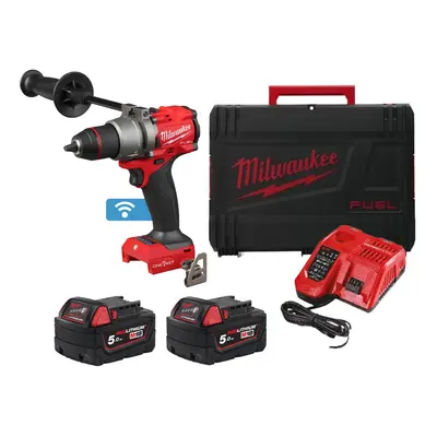 Trapano con percussione Milwaukee M18 Fuel ONEPD3 One-Key 158 Nm in Kit