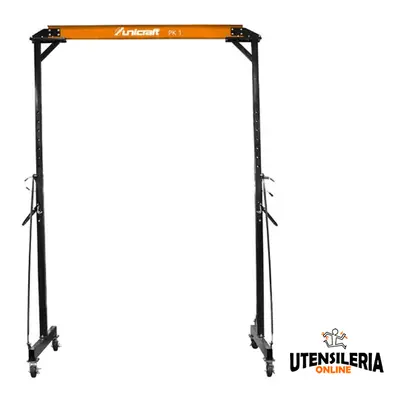 Gru mobile a portale Unicraft PK 1, portata 1 ton