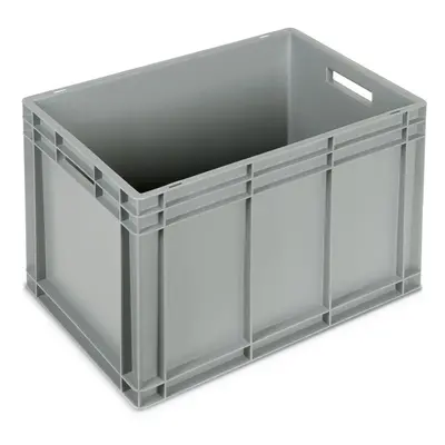 Cassetta in plastica Fami Euro Box 600x400x418mm con maniglie aperte e fondo rinforzato