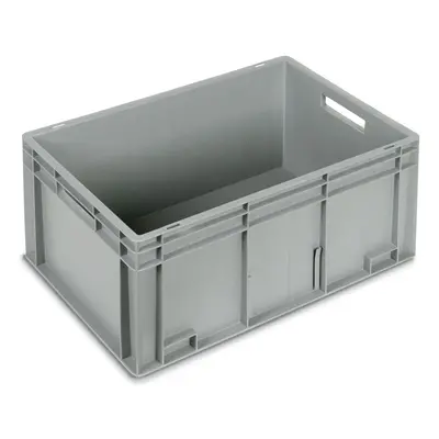 Cassetta in plastica Fami Euro Box 600x400x280mm con maniglie aperte e fondo rinforzato