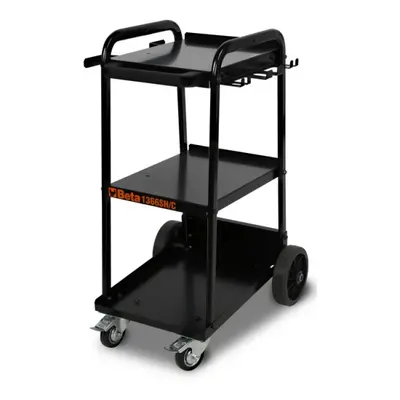 Carrello in acciaio Beta 1366SH/C per spotter multifunzione