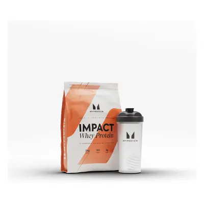 Pacchetto Impact Protein - 1kg - Shaker - Cookies & Cream