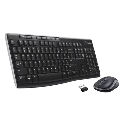 Logitech Wireless Combo MK270 tastiera Mouse incluso Casa 920-004508